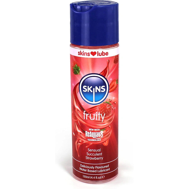 130 ml watergebaseerd glijmiddel met aardbeiensmaak