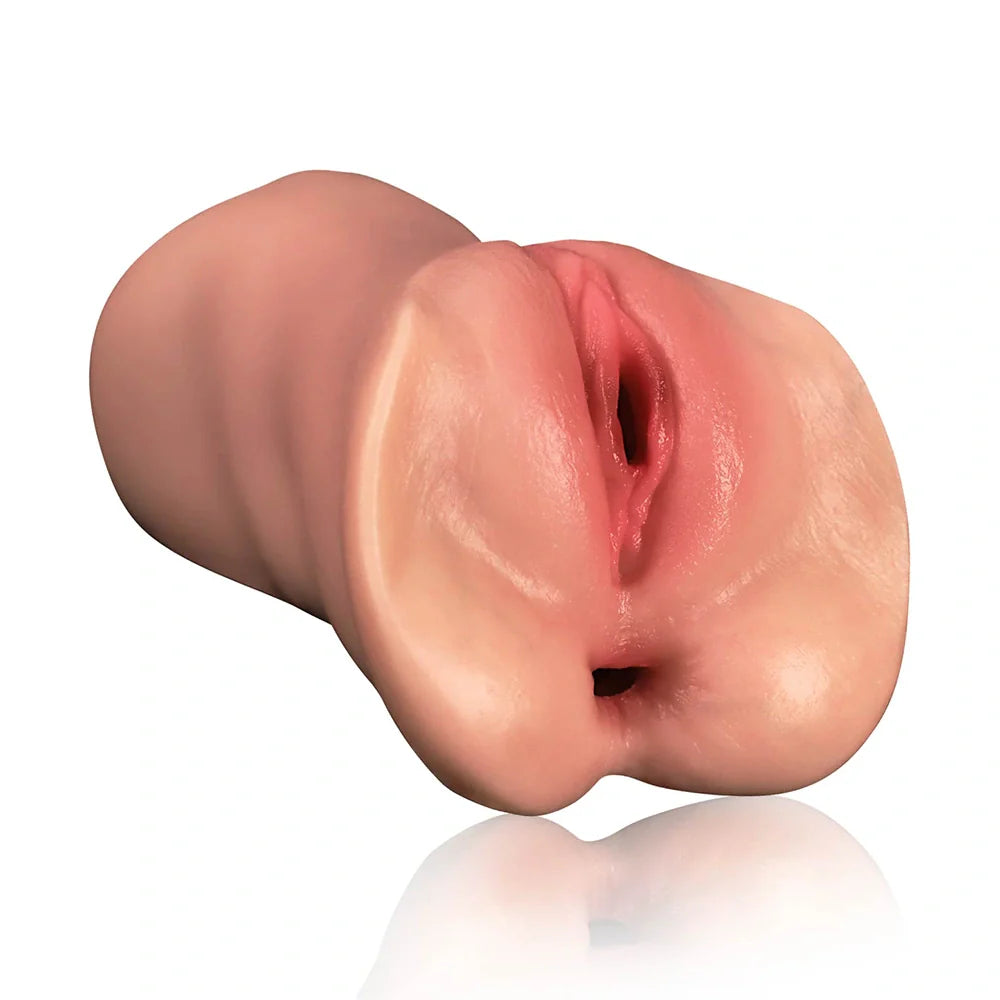 Janice: 0,9 kg sexy 3‑in‑1 siliconen pocket pussy