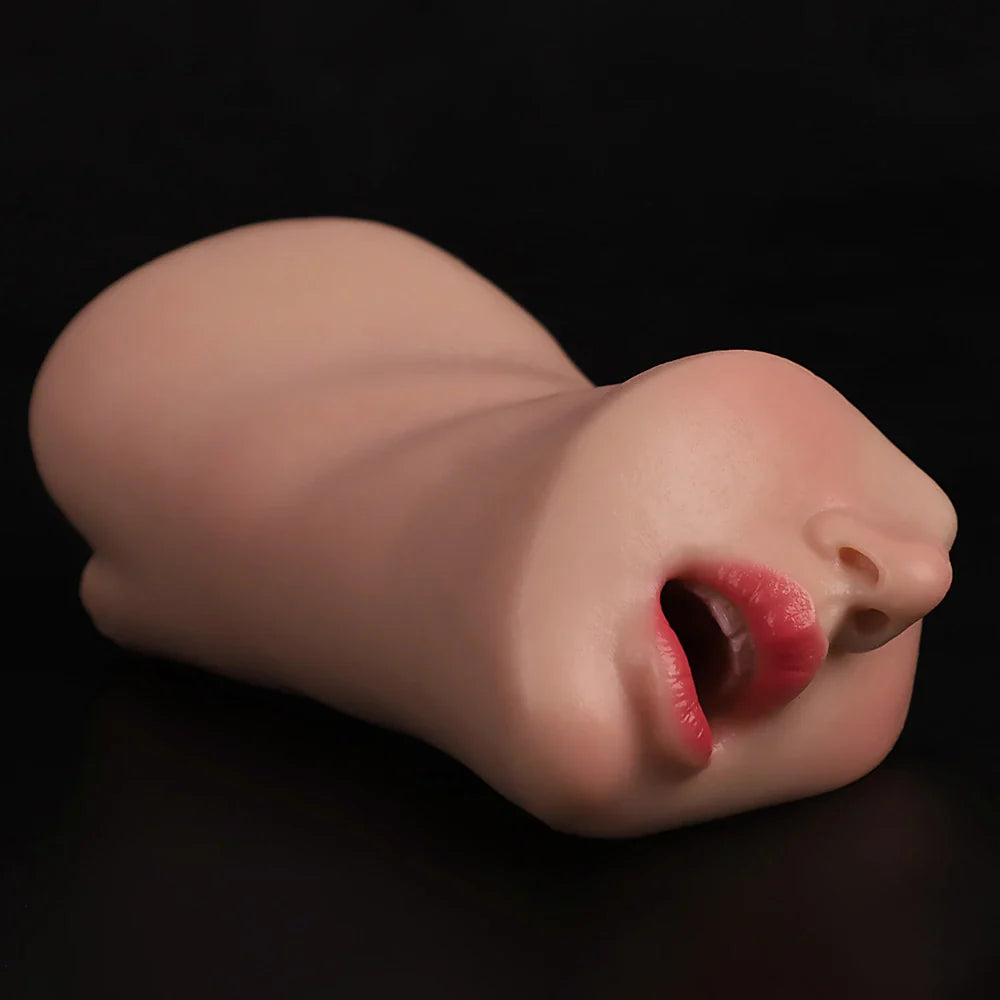Janice: 0,9 kg sexy 3‑in‑1 siliconen pocket pussy