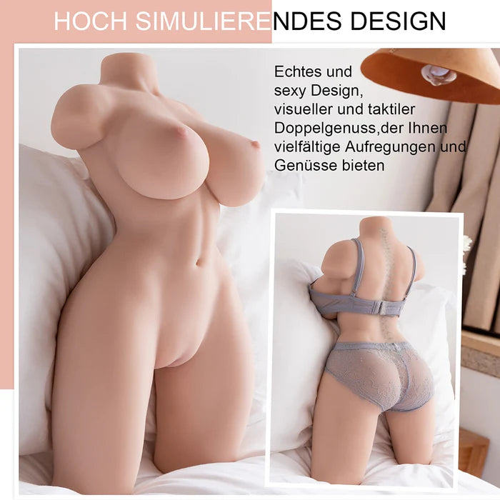 Sissel: 8,14 kg Realistische sekspop met grote borsten
