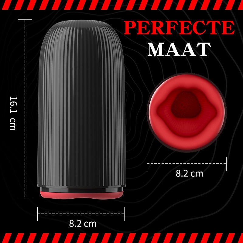 XG13: Penisvibrators met roterende vibratie- en zuigfunctie