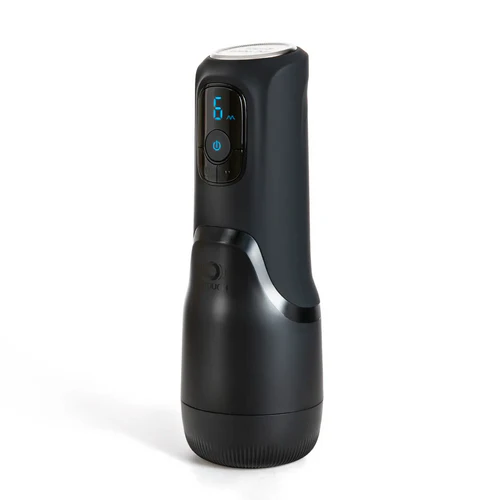 XS7: Automatische masturbator met pneumatische AirPulse compressie & OLED-display