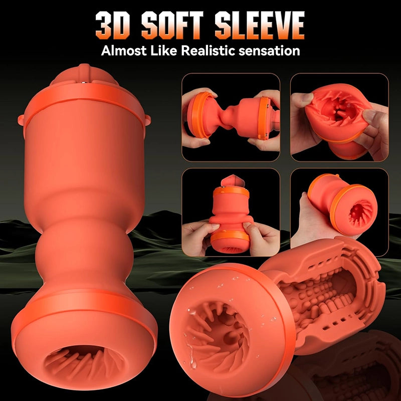 XT4 Pro: 12-in-1 AI interactieve APP-besturings automatische masturbator