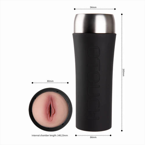 XV2: Masturbator met vacuümklem-technologie, klemmeganisme & magnetisch veiligheidsslot