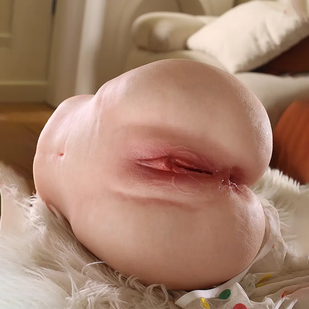 Aiko: 3,96 kg ronde zachte siliconen pocket pussy met grote billen