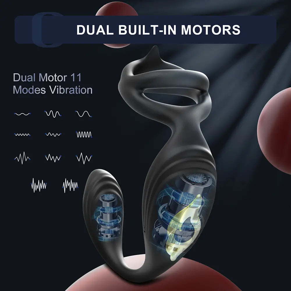 PM5: elektrische prostaatmassager voor stimulatie van penis, testikels en perineum