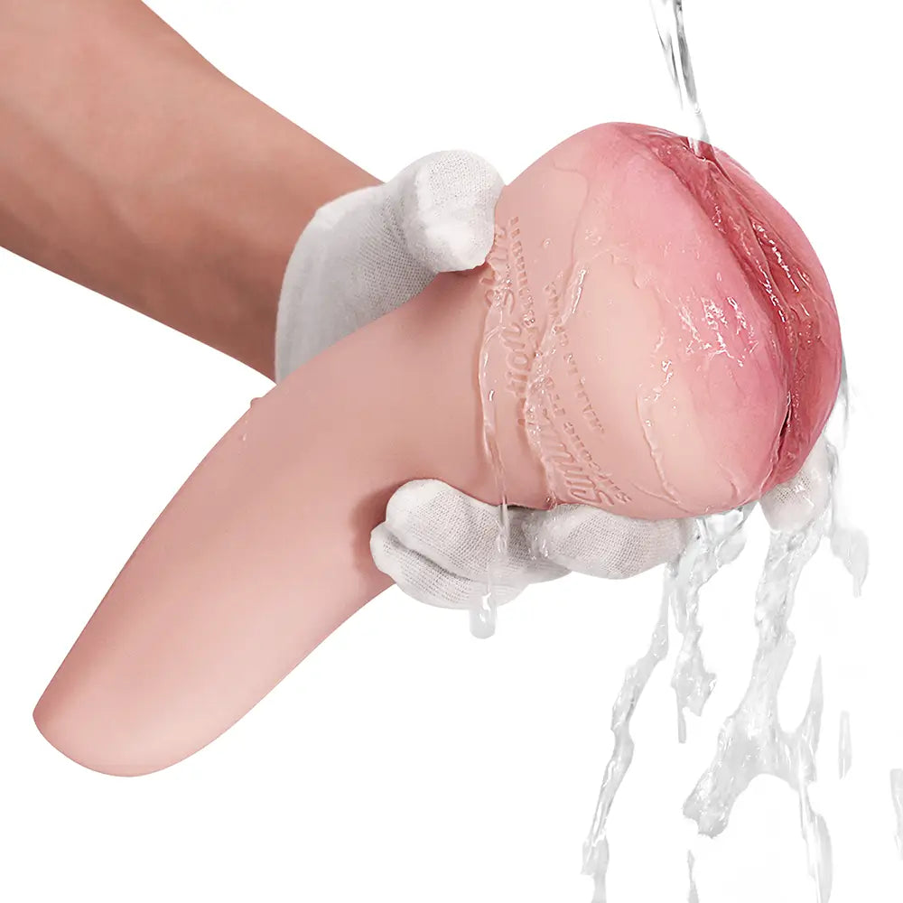 Dawn: 775 g volledig siliconen vagina met maagdelijke schaamlippen