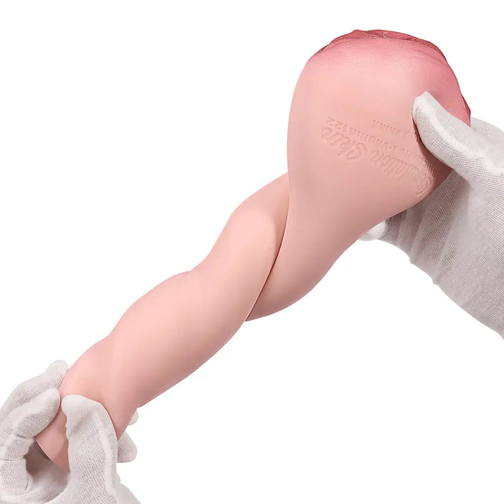 Dawn: 775 g volledig siliconen vagina met maagdelijke schaamlippen