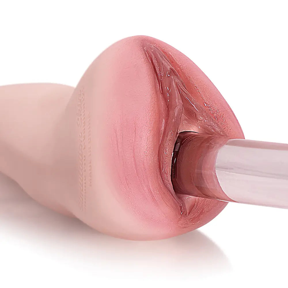 Dawn: 775 g volledig siliconen vagina met maagdelijke schaamlippen
