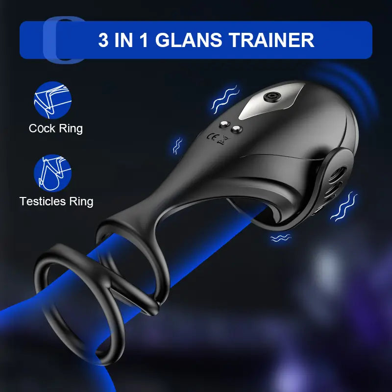 XG5: App-gestuurde 3-in-1 masturbatietrainer met penisring