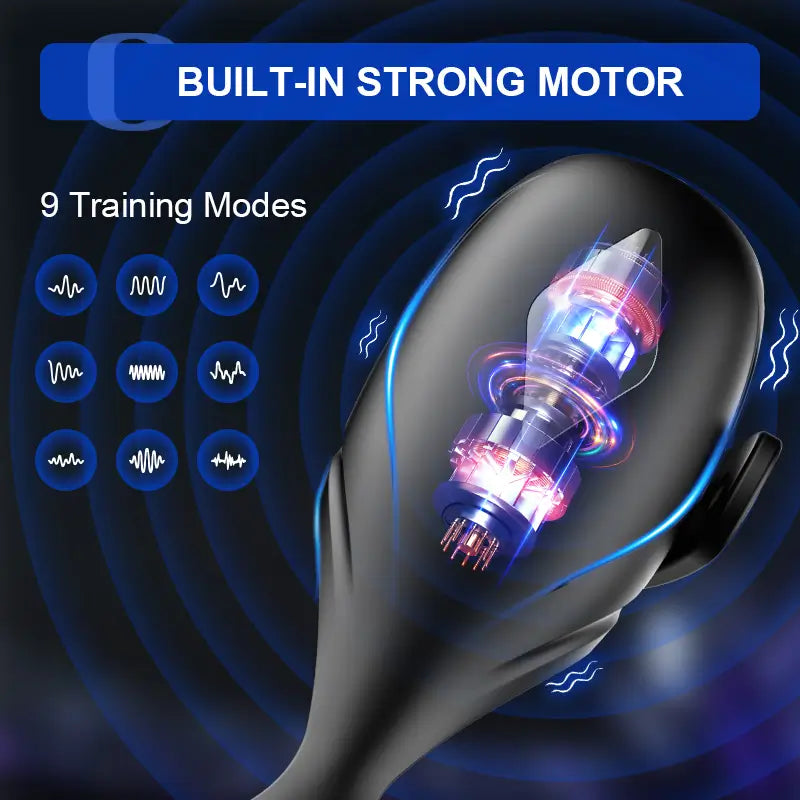 XG5: App-gestuurde 3-in-1 masturbatietrainer met penisring