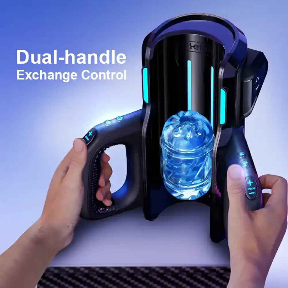 Leten Cannon King Pro with dual-handle exchange control for easy operation and mode adjustment during use.