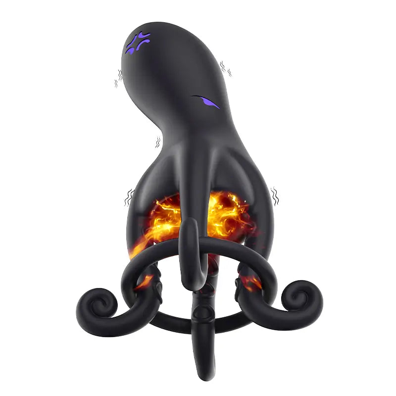 XG11: Octopus glanstrainer voor mannen met 10 vibratiemodi
