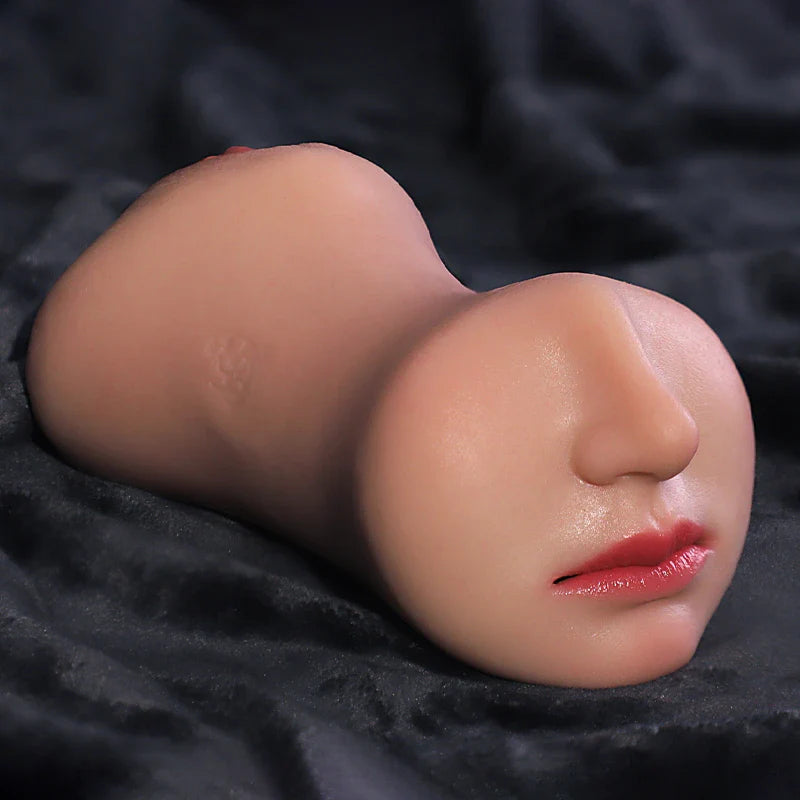 Emma: 1 kg 3-in-1 sexy silicone mond zakvaginamodel