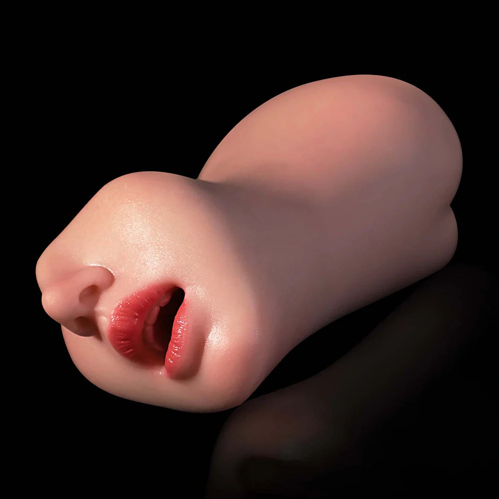 Emma: 1 kg 3-in-1 sexy silicone mond zakvaginamodel
