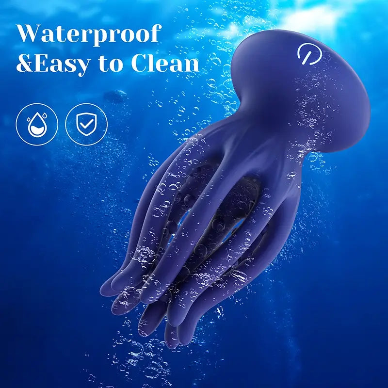 XG16: Octopus tentakel eikeltrainer met 10 vibratiemodi