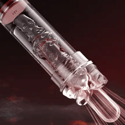 XP13: vibrerende & zuigende penispomp 2‑in‑1 masturbator