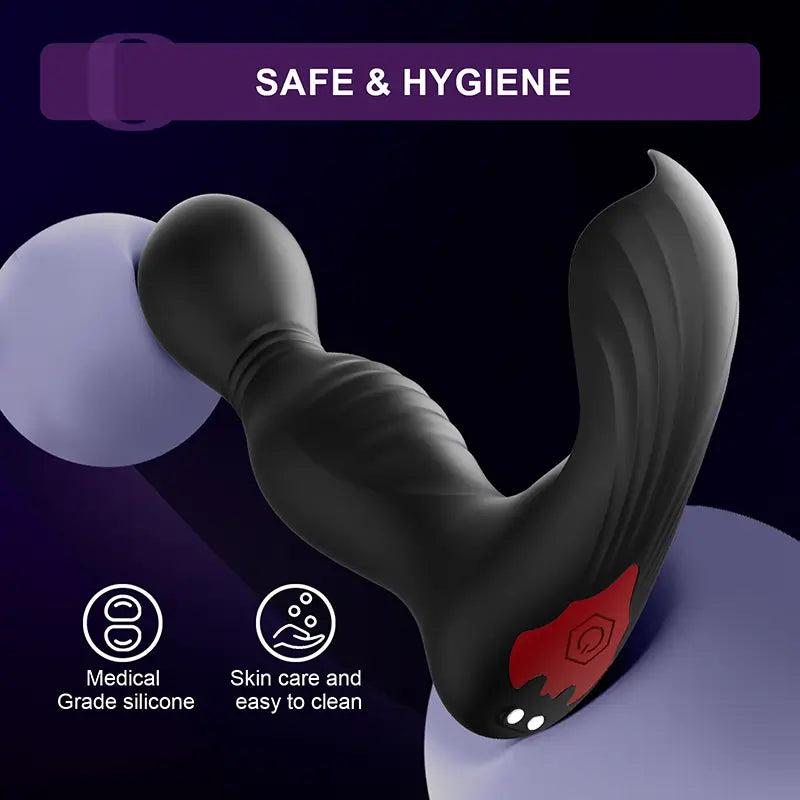 PM8: prostaatmassager-buttplug met likvibrator