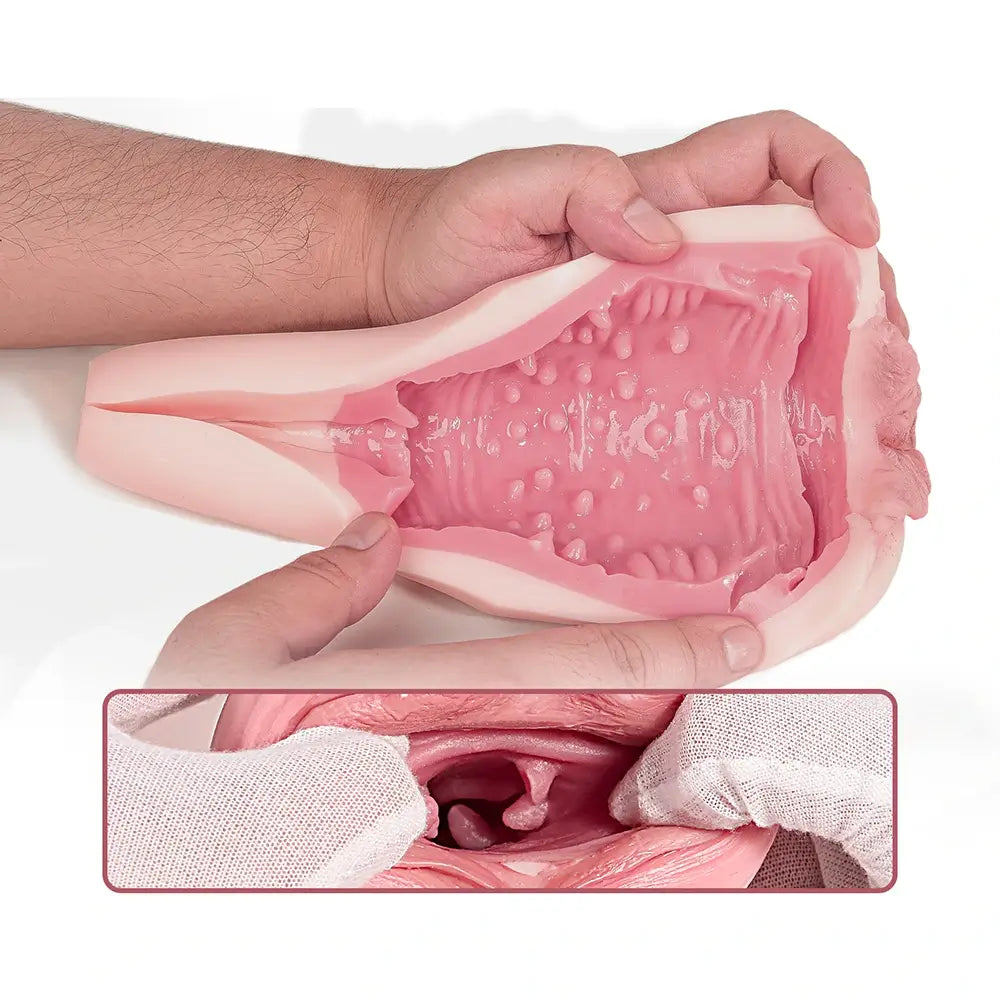 Luxe: 740 g realistische siliconen vagina