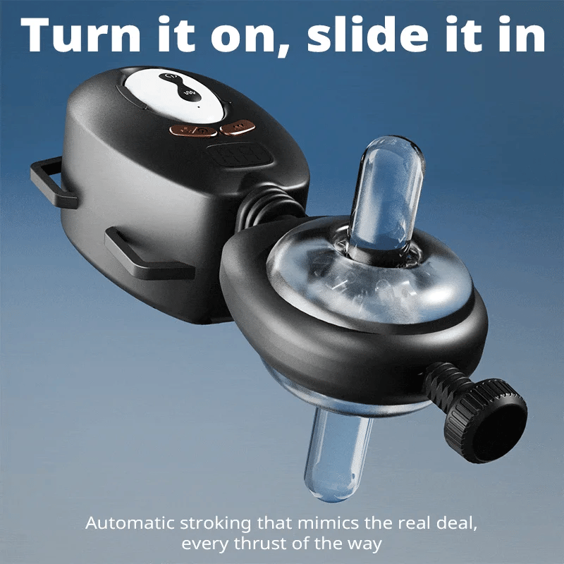 XT11: strap-on vibrerende stroker met afstandsbediening, handsfree masturbator