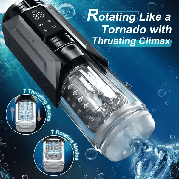 XT20: zuigende, vibrerende, stotende en roterende stroker – 100 % waterdicht