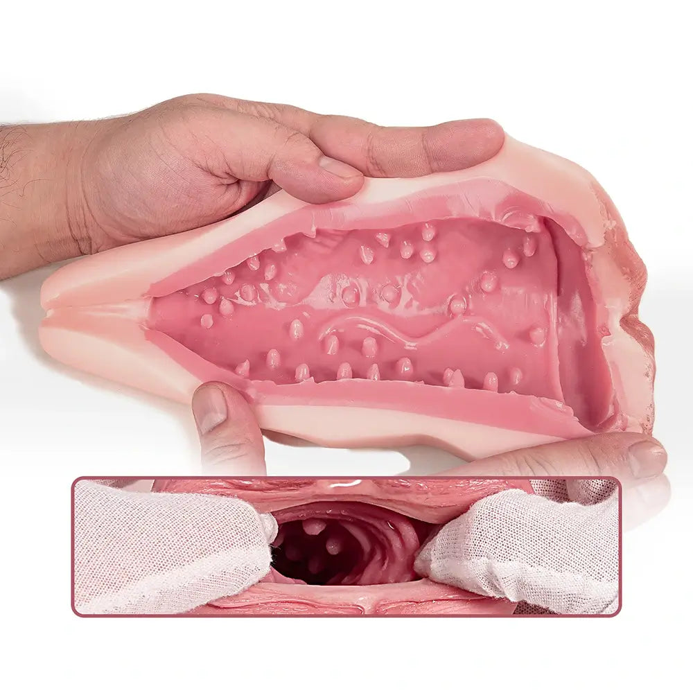 Grace: 740 g ultra-realistische siliconen pocket pussy