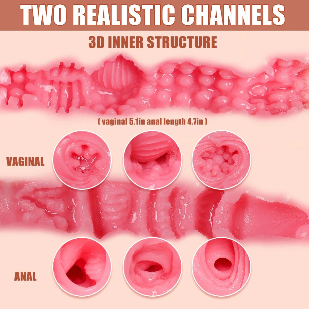 Jenny: 20 kg levensechte BBW torsopop van volledig silicone met bubbelbillen en grote borsten