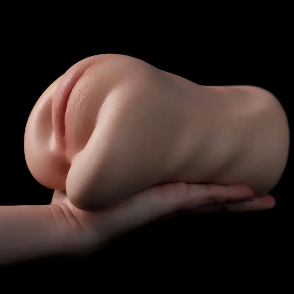 Elsa: 0,75 kg siliconen pocket pussy met maagdelijke schaamlippen