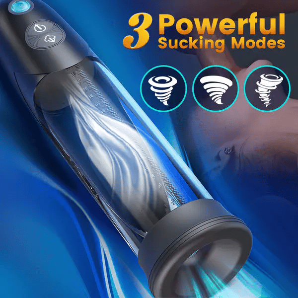 Bathfun Pro: vacuümzuigende waterpenispomp