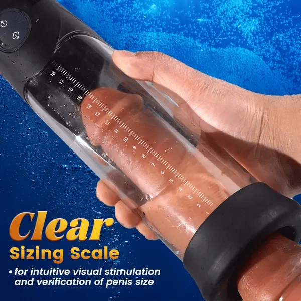 Bathfun Pro: vacuümzuigende waterpenispomp