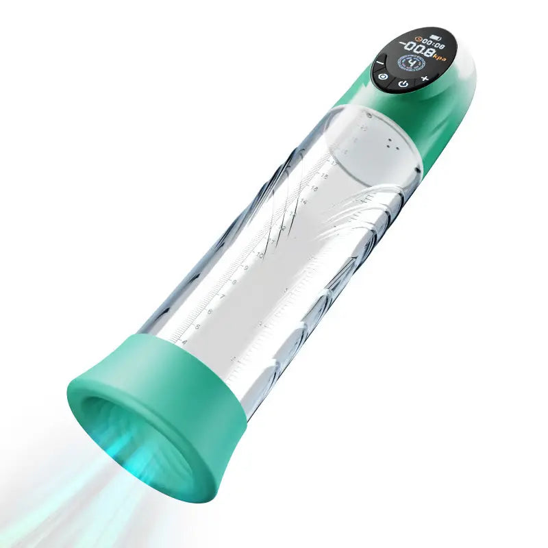 XP14: elektrische vacuüm penis pomp met 4 drukniveaus en 9 zuiginstellingen