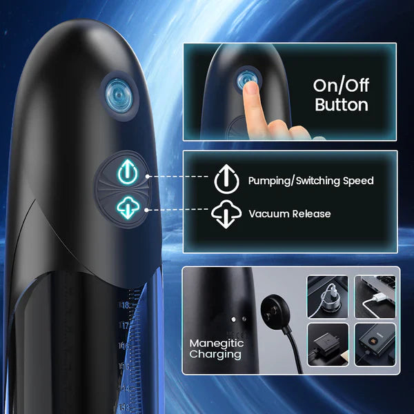 Bathfun Pro: vacuümzuigende waterpenispomp
