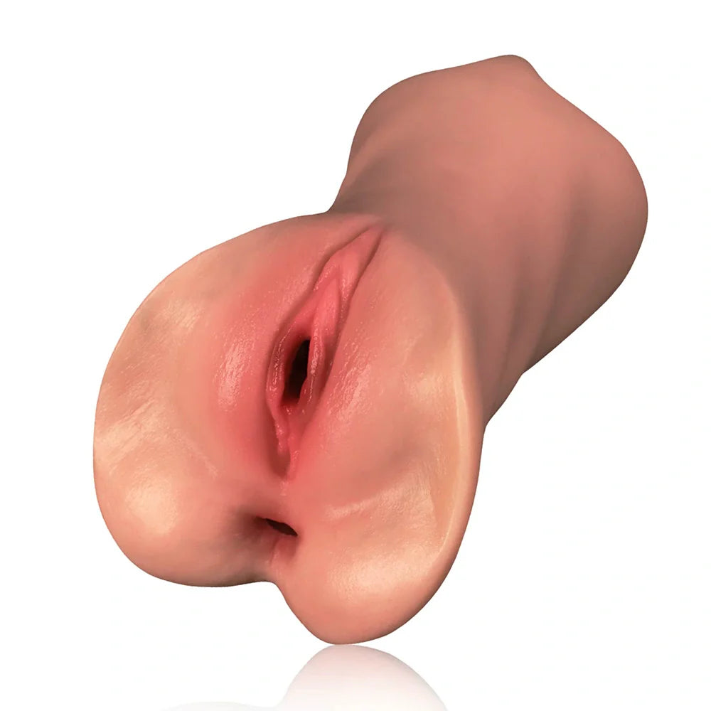 Janice: 0,9 kg sexy 3‑in‑1 siliconen pocket pussy