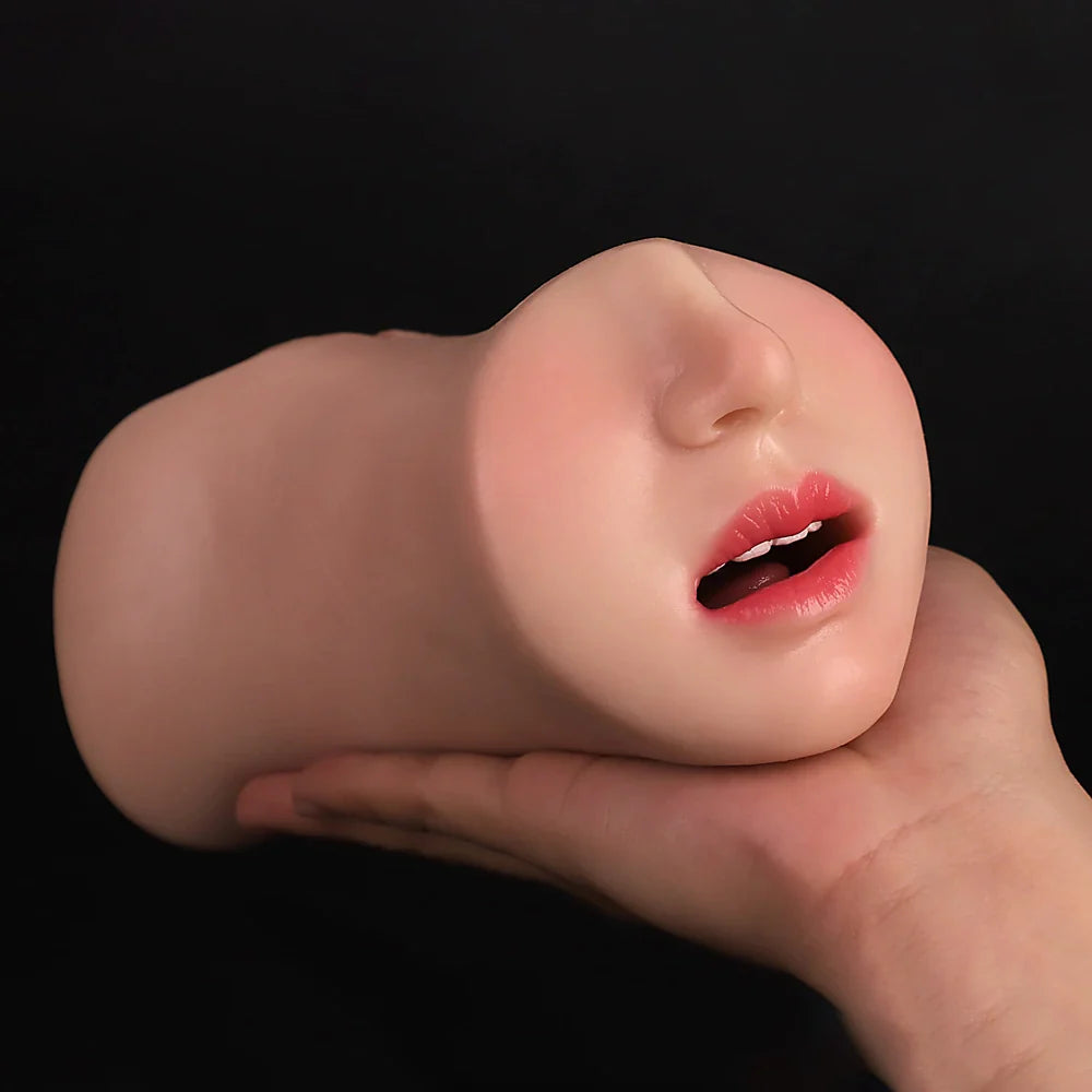 Janice: 0,9 kg sexy 3‑in‑1 siliconen pocket pussy