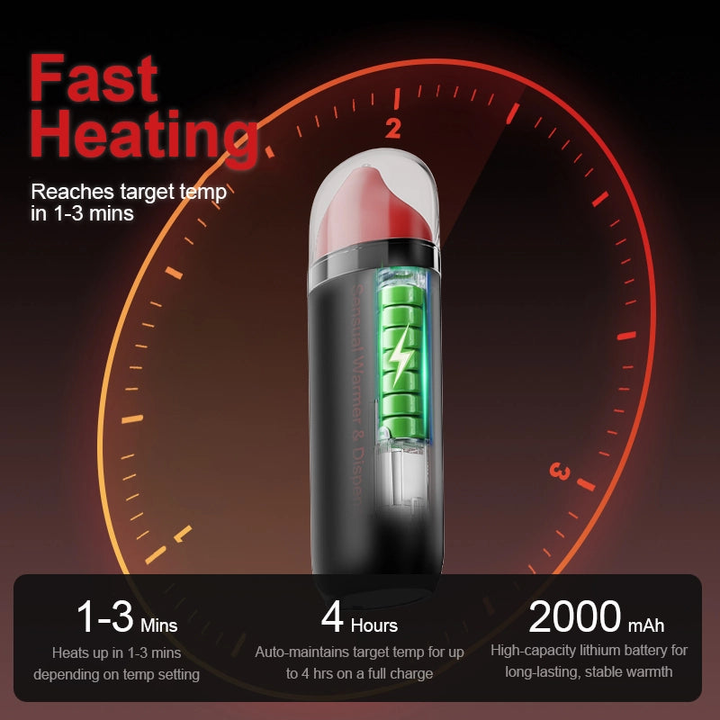 XA8: Glijmiddelverwarmer & Dispenser met Constante Warmte