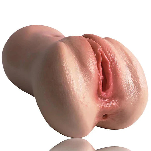 Eliza: 1kg 2-in-1 Siliconen pocket vagina masturbator