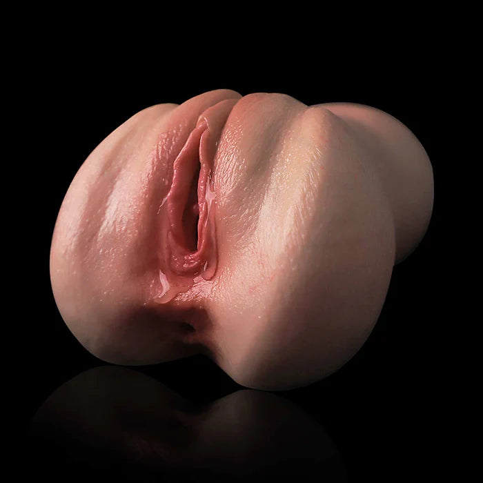 Eliza: 1kg 2-in-1 Siliconen pocket vagina masturbator
