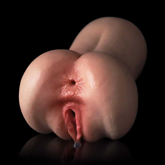 Eliza: 1kg 2-in-1 Siliconen pocket vagina masturbator
