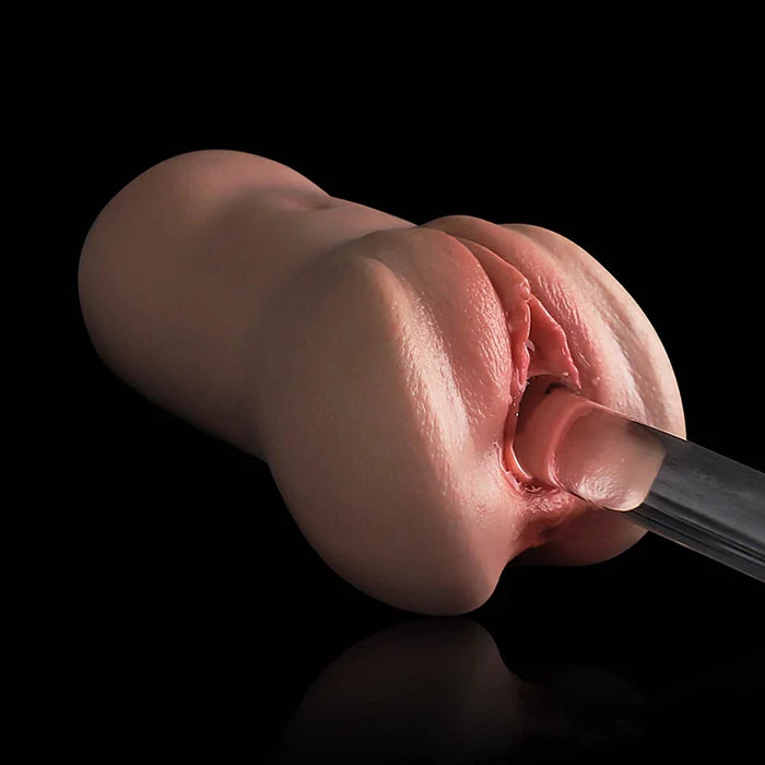 Eliza: 1kg 2-in-1 Siliconen pocket vagina masturbator