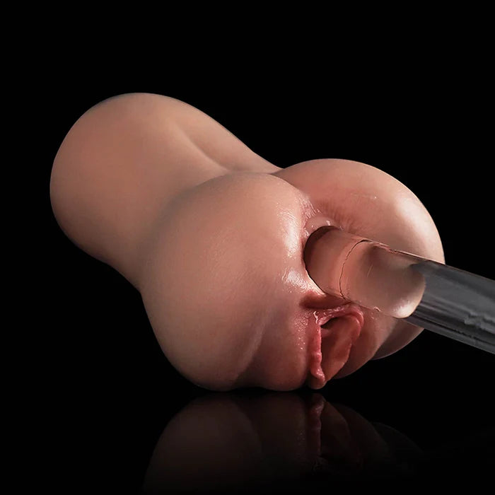Eliza: 1kg 2-in-1 Siliconen pocket vagina masturbator