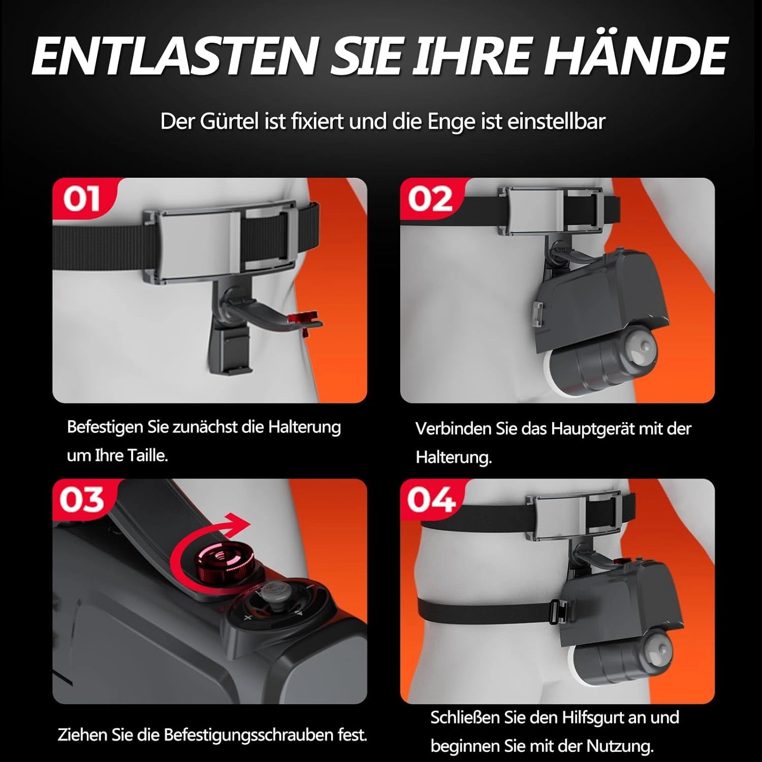 Handsfree masturbator voor mannen met 10 drukstanden en 2 verwijderbare inzetstukken