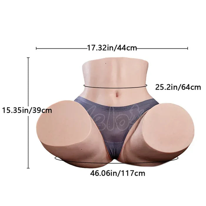 Sienna – 17 kg Premium Siliconen Big Ass Masturbator