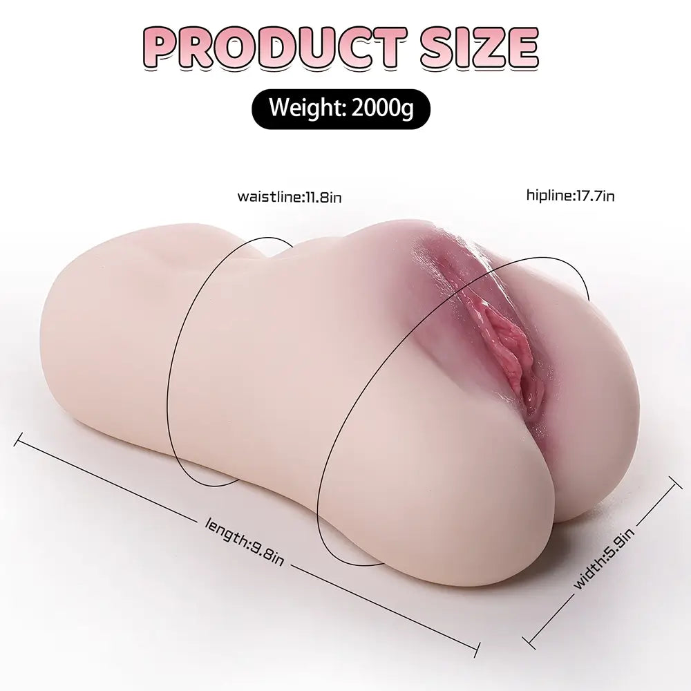 Vixen: 2 kg realistische, stevige pocket pussy