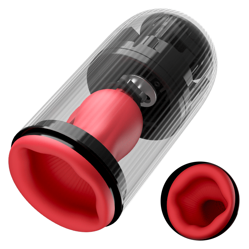 XG13: Penisvibrators met roterende vibratie- en zuigfunctie