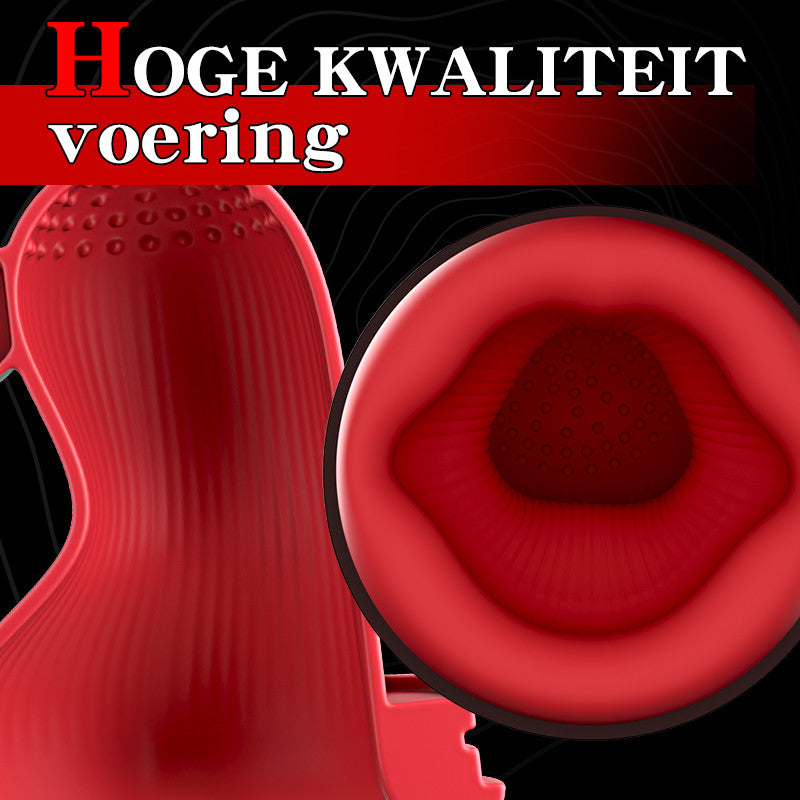 XG13: Penisvibrators met roterende vibratie- en zuigfunctie