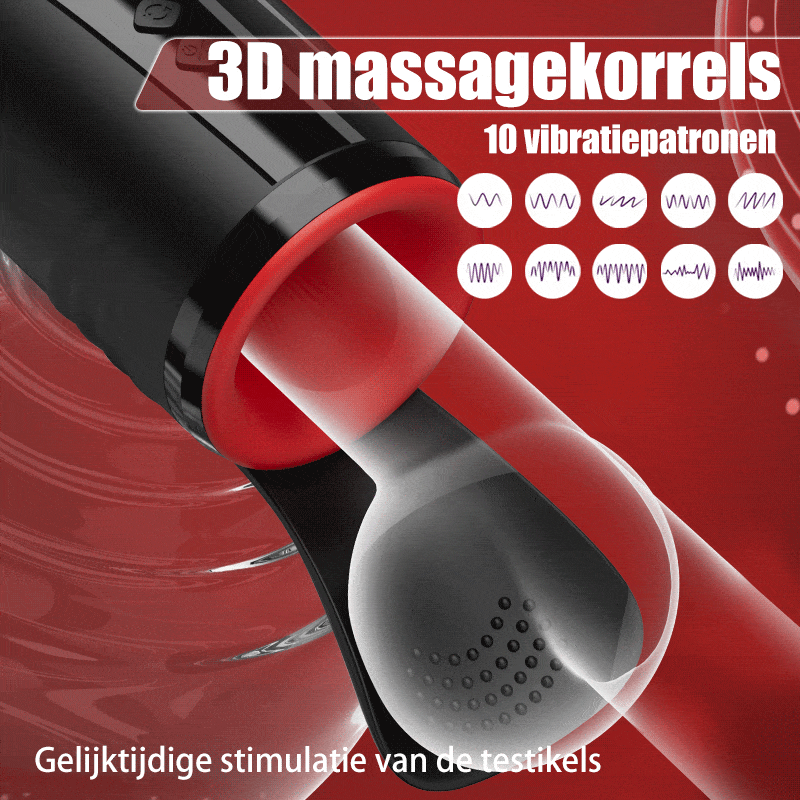 XG23: 10 Vibratie 5 oraal zuigen 3 draaien spinnen glans training + masturbatie