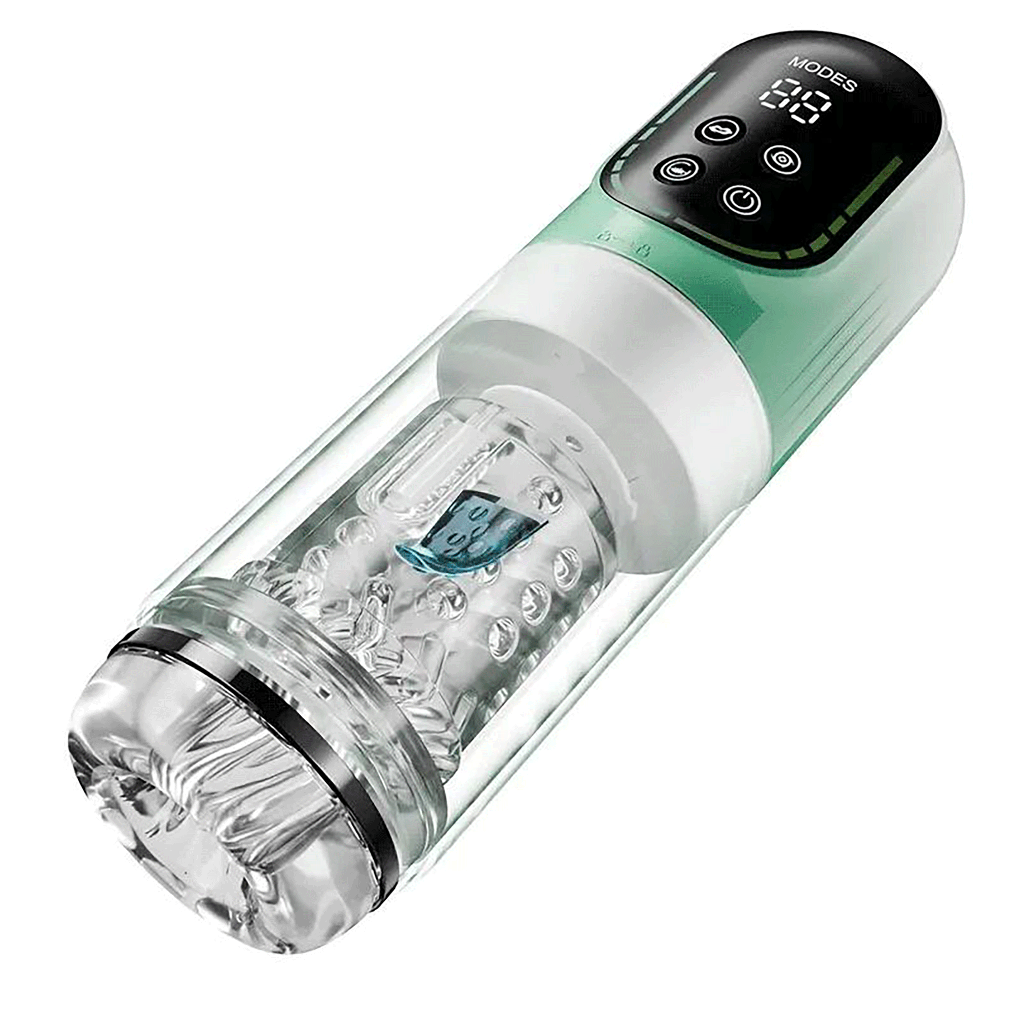 XR4: roterende zuig- en lik­tong, waterdichte blowjobmachine