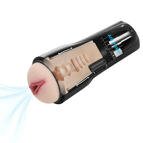 XS7: Automatische masturbator met pneumatische AirPulse compressie & OLED-display