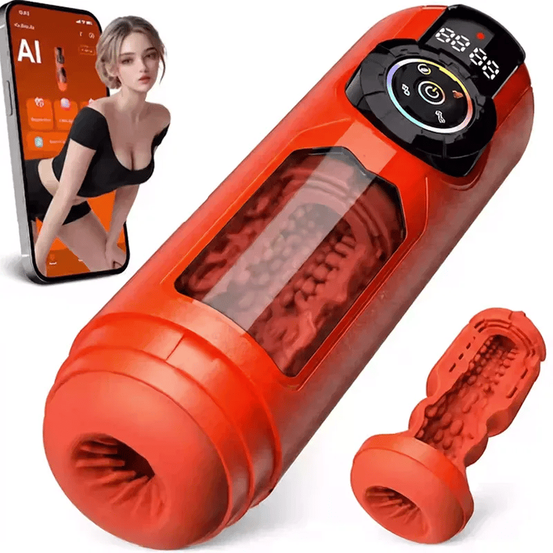 XT12: 12-in-1 AI interactieve APP-besturings automatische masturbator