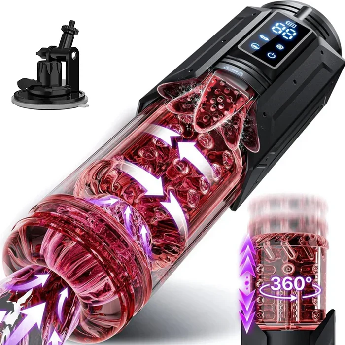 XT20Pro: App control hands free blowjob masturbator